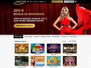 Unique Casino  Home